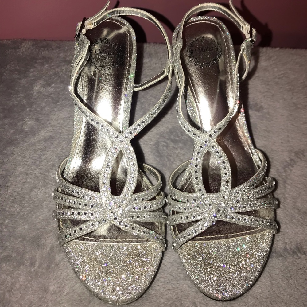 Silver heels